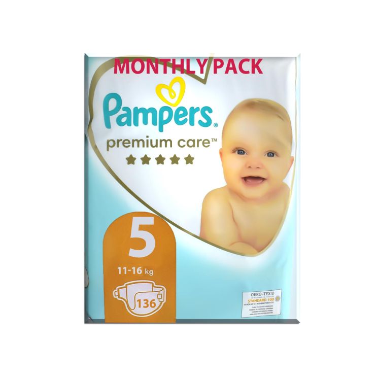 Pampers Premium Care No5 (11-16 kg) 136 τμχ