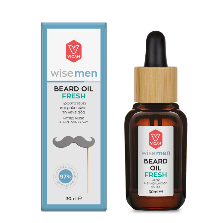 Vican Wise Men Beard Oil Fresh 30ml