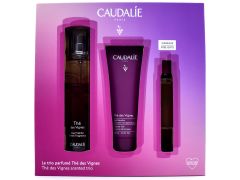 Caudalie The Des Vignes Scented Trio Gift Set with Fresh Fragrance 50ml, Fresh Fragrance Roll-On 10ml & Shower Gel 30ml