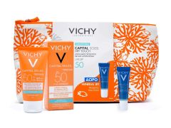 Vichy Capital Soleil Dry Touch Face Fluid SPF50 50ml & Mineral 89 Probiotic 10ml & Νεσεσέρ 